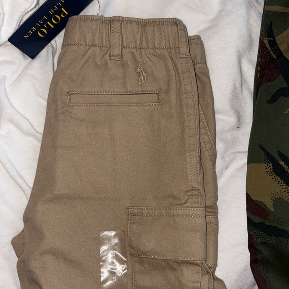 Polo Ralph Lauren Other - Polo Ralph Lauren Boys Khaki Cargo Style Pants and camo cargo pants size 5
